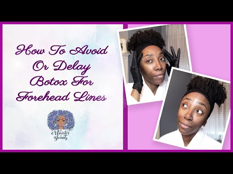 How To Avoid or Delay Botox For Forehead Lines | Esthetician Tips