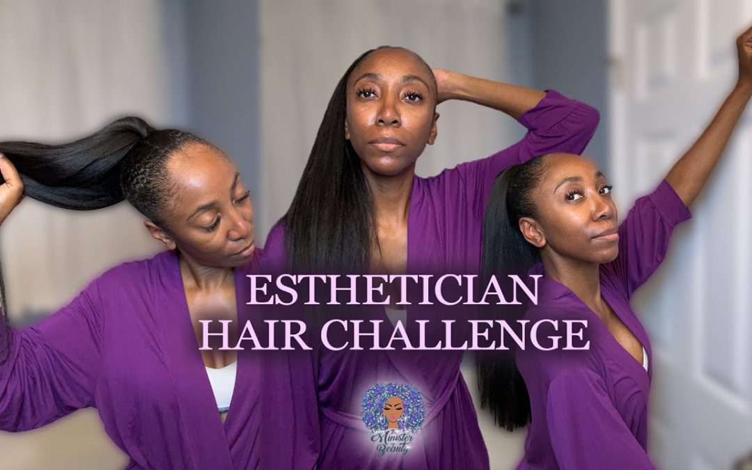 Hair Challenge | Sleek High Ponytail Using Affordable Braiding Hair